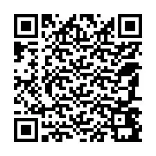 QR код за телефонен номер +50587491300