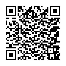 Codice QR per il numero di telefono +50587941970