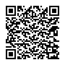 QR-code voor telefoonnummer +50622023000