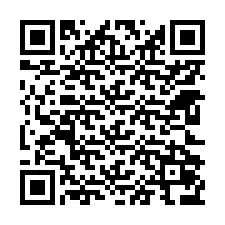 QR код за телефонен номер +50622076204