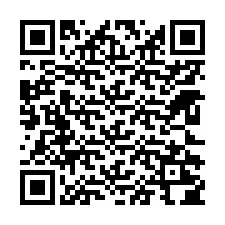 Código QR para número de teléfono +50622204101