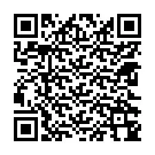 Código QR para número de teléfono +50622344648