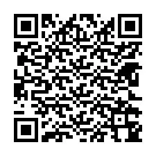 Código QR para número de teléfono +50622344906