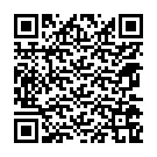 QR Code pour le numéro de téléphone +50670769850