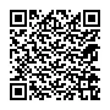 QR-koodi puhelinnumerolle +50670769865