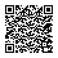 QR-Code für Telefonnummer +50670770199