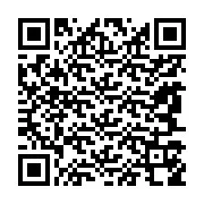 QR Code สำหรับหมายเลขโทรศัพท์ +51947158033