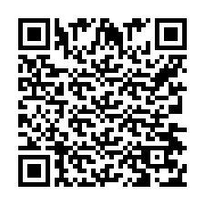 QR-koodi puhelinnumerolle +523347703441