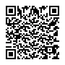 QR-код для номера телефона +551134741600