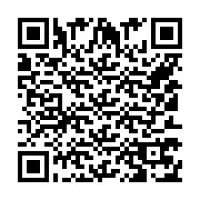 Código QR para número de teléfono +551137704075