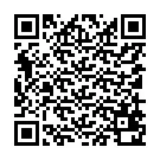 QR-code voor telefoonnummer +5511942056801