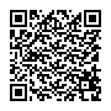 QR-code voor telefoonnummer +5511942870168