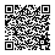電話番号のQRコード +5511942871289