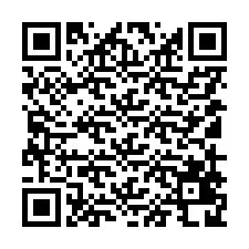 QR-code voor telefoonnummer +5511942872144