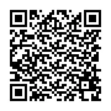 QR-код для номера телефона +5511942877656