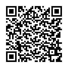 Código QR para número de telefone +5511961967595