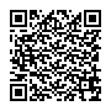 QR Code pour le numéro de téléphone +5511967482634