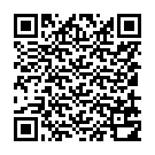 Código QR para número de teléfono +5511971091663