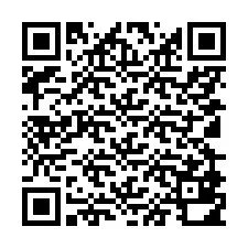 QR-код для номера телефона +5512981019099