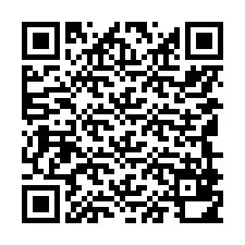 QR Code pour le numéro de téléphone +5514981061487