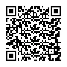 QR Code pour le numéro de téléphone +5514981990555