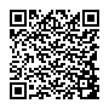 QR Code pour le numéro de téléphone +5514988237445