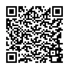 QR Code pour le numéro de téléphone +5514998099181