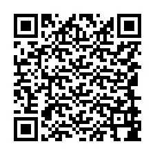 Código QR para número de teléfono +5514998418631