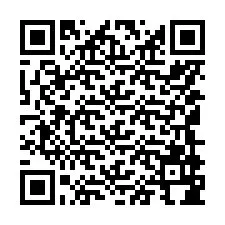 Código QR para número de telefone +5514998475267