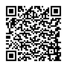 Código QR para número de teléfono +5514998568600