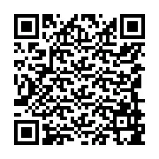 QR kód a telefonszámhoz +5514998574607