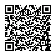 Código QR para número de teléfono +5514998657676
