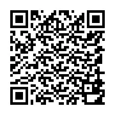 Código QR para número de teléfono +5515981005407