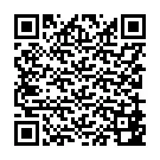 QR kód a telefonszámhoz +5521984209960