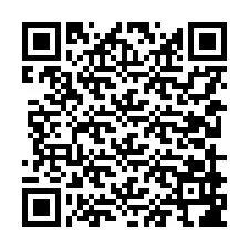 QR Code pour le numéro de téléphone +5521998633710