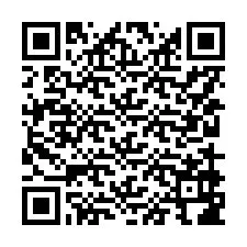 QR Code pour le numéro de téléphone +5521998698571