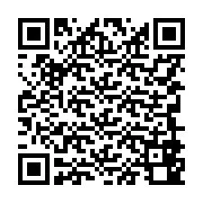 QR-code voor telefoonnummer +5534984084430