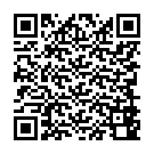 Código QR para número de teléfono +5534984089895