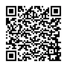 QR Code pour le numéro de téléphone +5534998163893