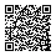 Codice QR per il numero di telefono +5534998721989