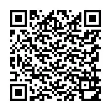 QR Code pour le numéro de téléphone +5575991062205