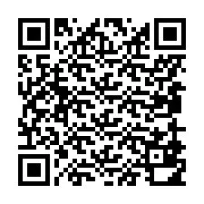 QR-код для номера телефона +5585981010756