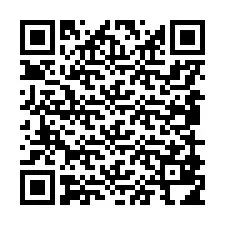 QR-code voor telefoonnummer +5585981419345