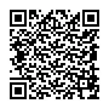 Código QR para número de teléfono +5585987421147