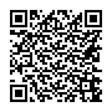 QR kód a telefonszámhoz +56222645047