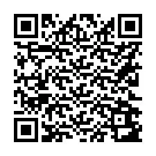 Código QR para número de teléfono +56222683319