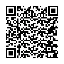 QR-koodi puhelinnumerolle +56223381757