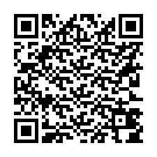 Codice QR per il numero di telefono +56223404400