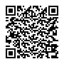 QR Code pour le numéro de téléphone +56223836820