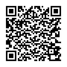 QR kód a telefonszámhoz +56223870300